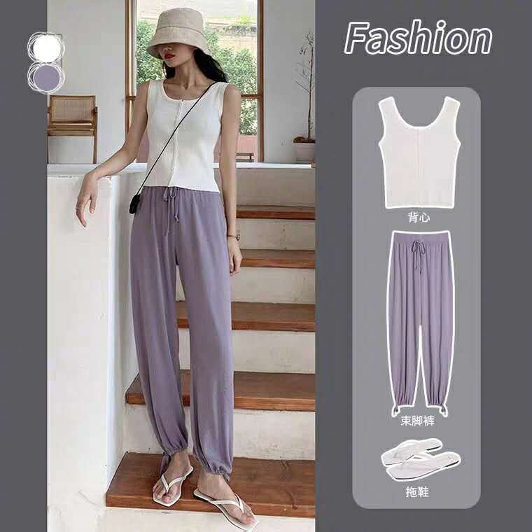 穿来穿去，还是“阔腿裤”最高级，9套显高显瘦搭配，夏天请照穿