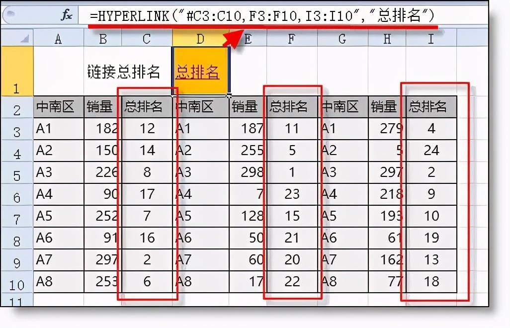 工作必备的10种excel常用公式,50个工作中最常用excel公式