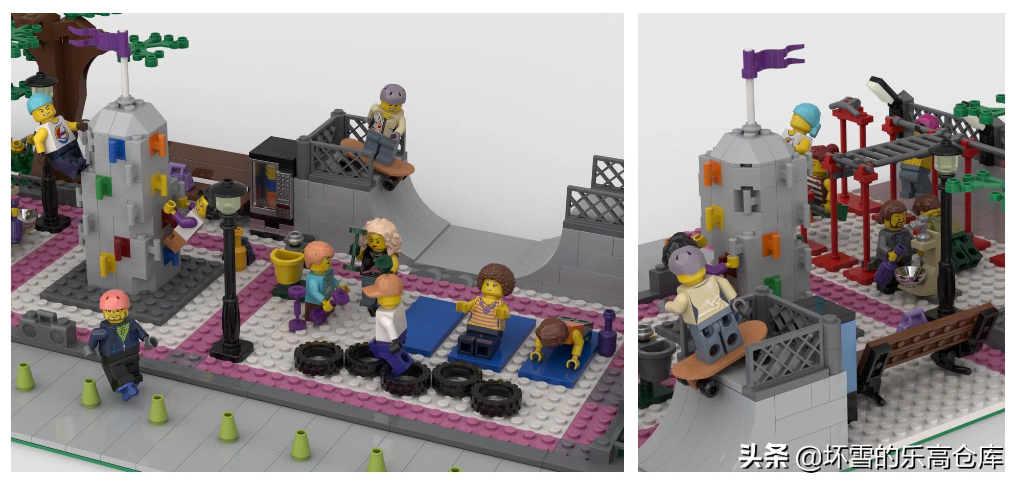 乐高有趣生活小视频,乐高生活创意视频