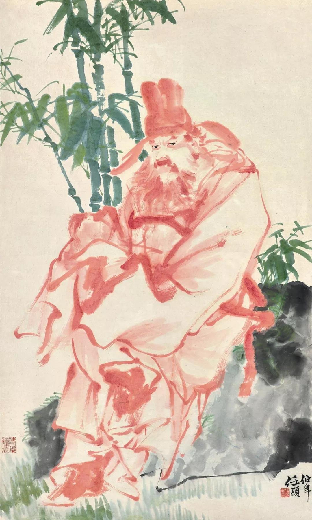 任伯年人物写意画 (任伯年写意人物作品鉴赏)