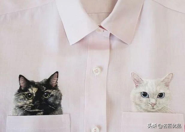 猫咪手工创意画,猫咪刺绣制作方法