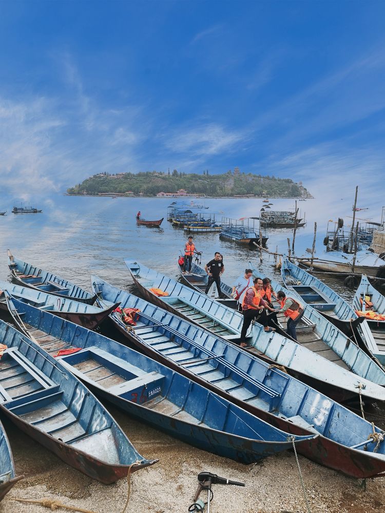 抚仙湖里的小岛,澄江抚仙湖孤山小岛怎么去