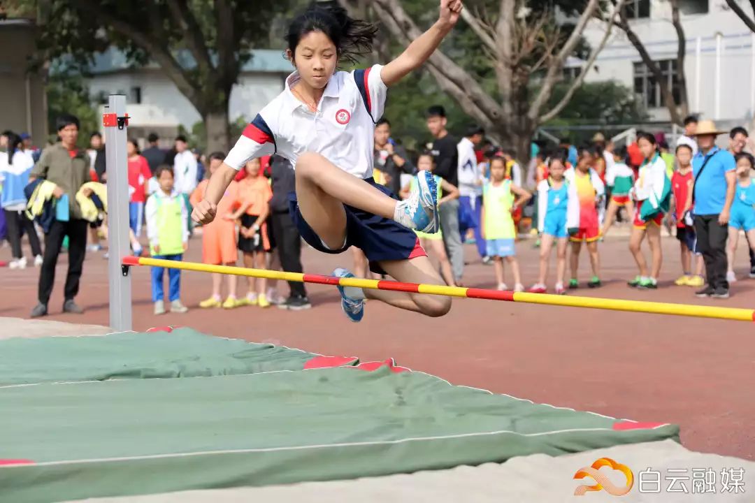 白云区中小学生田径运动会,白云镇中心学校18届田径运动会
