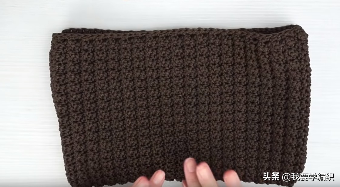 朋友说它比买的包更好看，高级感十足的环保皮草包，自己钩一个吧