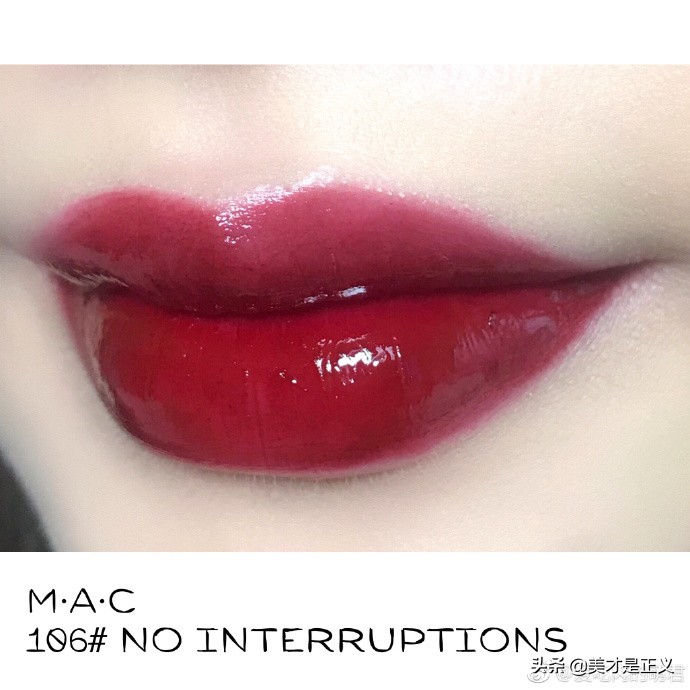 mac口红白桃奶茶试色,mac冰雪限定十二支试色