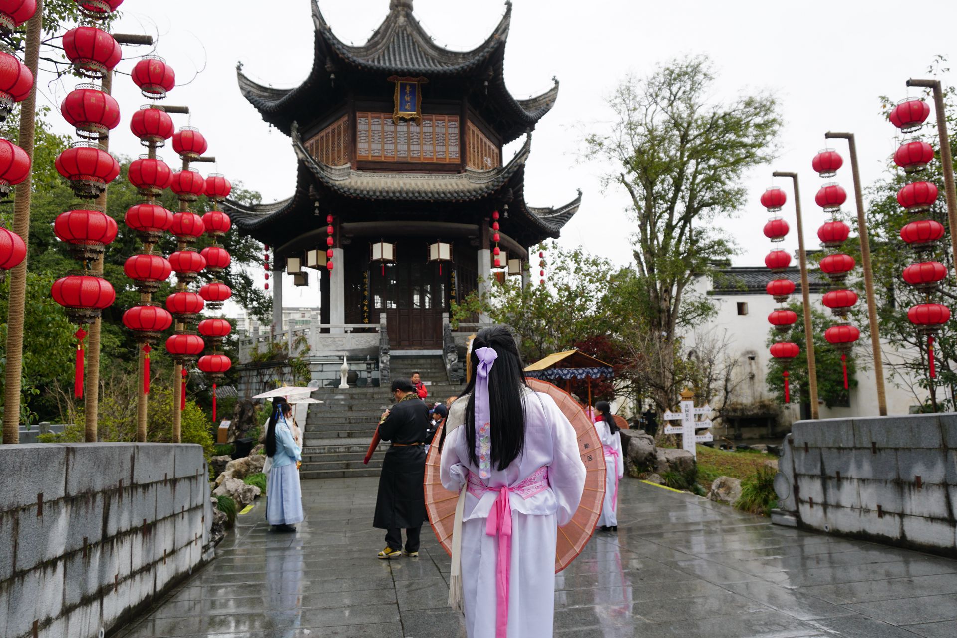 烟雨熹园穿越千年,谈一场宋朝的恋爱