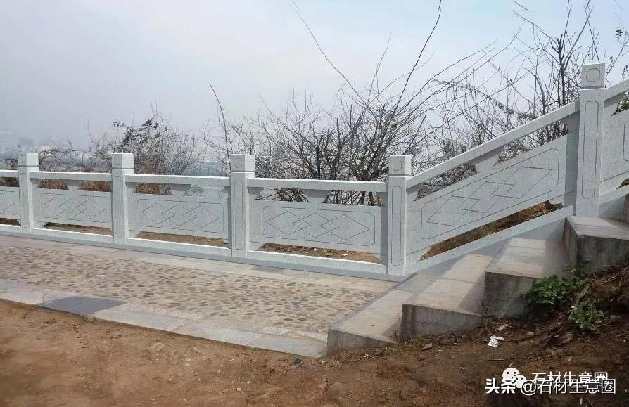 g682花岗岩河道栏杆,湖南河道花岗岩石栏杆