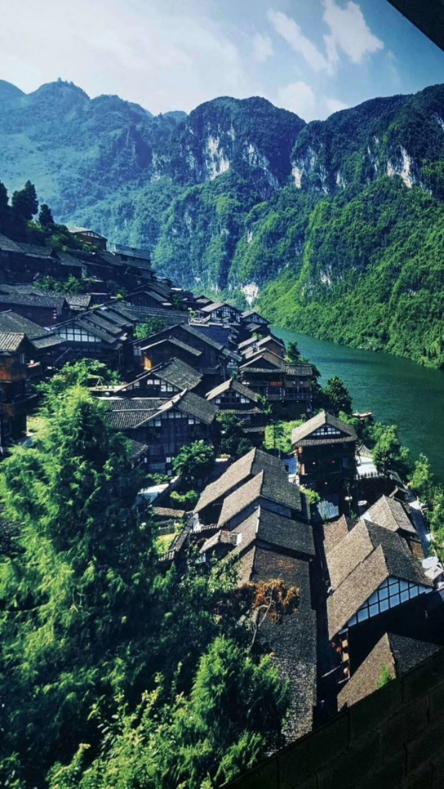 乌江百里画廊最美是哪段,千里乌江百里画廊在哪