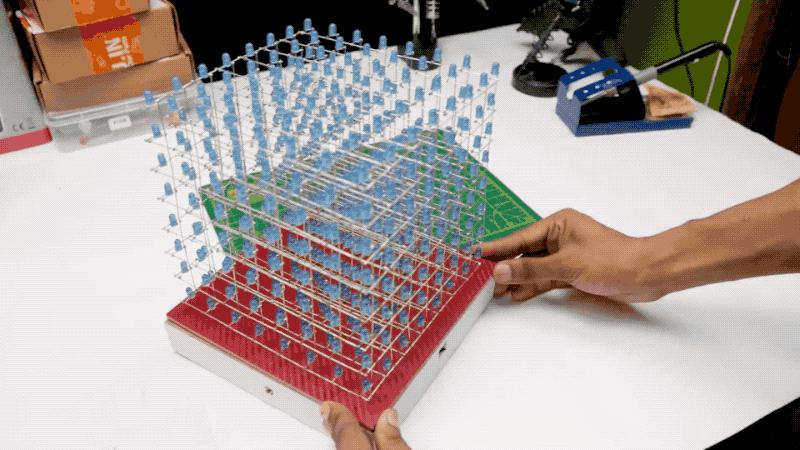 自制200000流明led灯,光立方的制作原理图