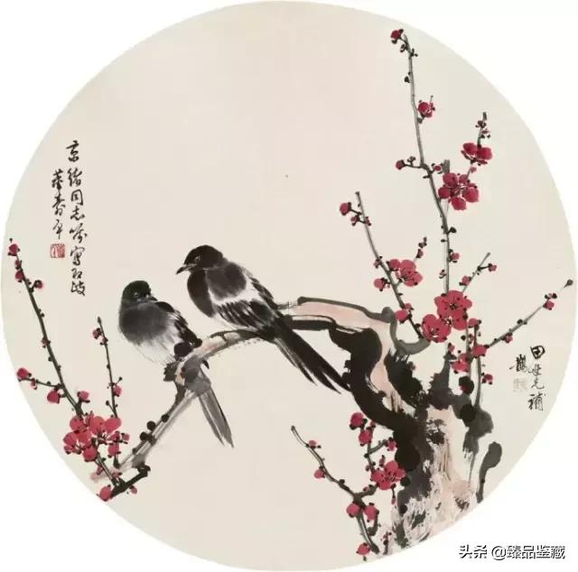 工笔大师田世光,工笔画大师田世光画孔雀好美