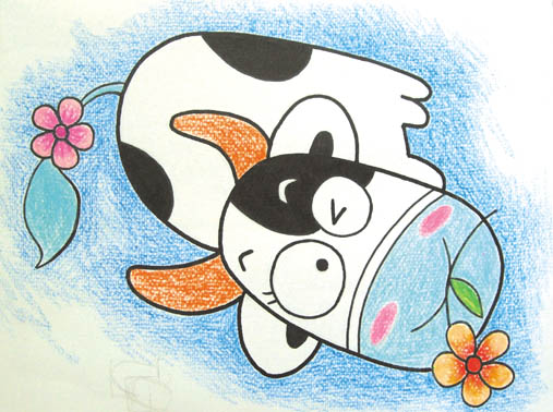 适合孩子的绘画工具,儿童油画绘画棒画好看的东西