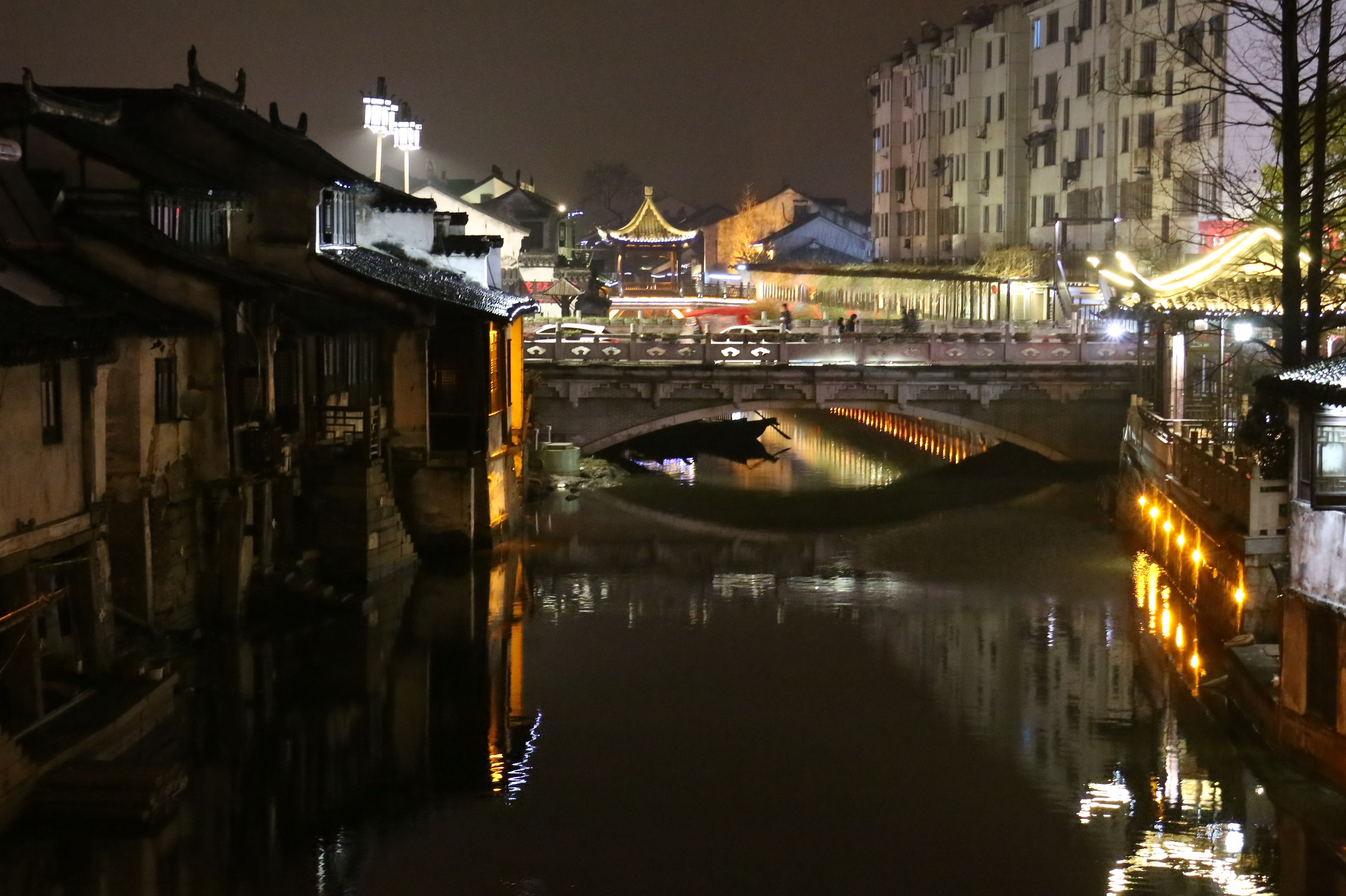 太仓港沙溪古镇,一河两岸的古镇