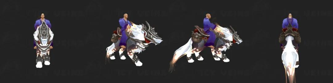 魔兽世界四色毒蜂，新动作的狼，今天还是看9.2坐骑
