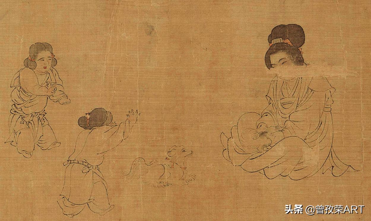 国画文人桌子上面有什么,国画为什么远大近小