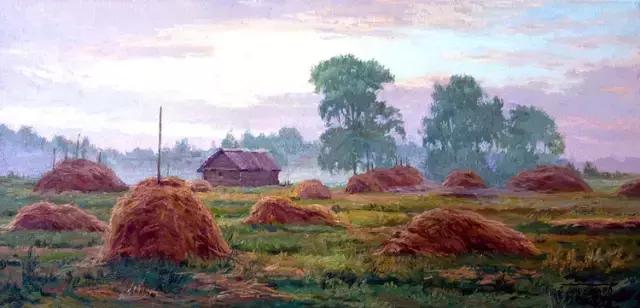 忻东旺油画俄罗斯风景作品,33幅俄罗斯精美风景油画