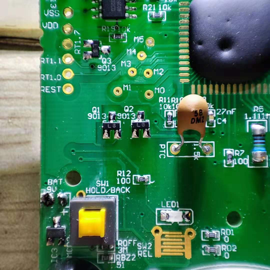 胜利vc980万用表档位图解,胜利vc9801a万用表报警