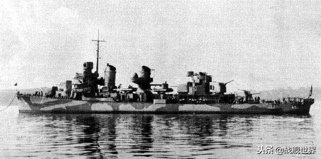 美国二战各种级驱逐舰,弗莱彻级驱逐舰175艘