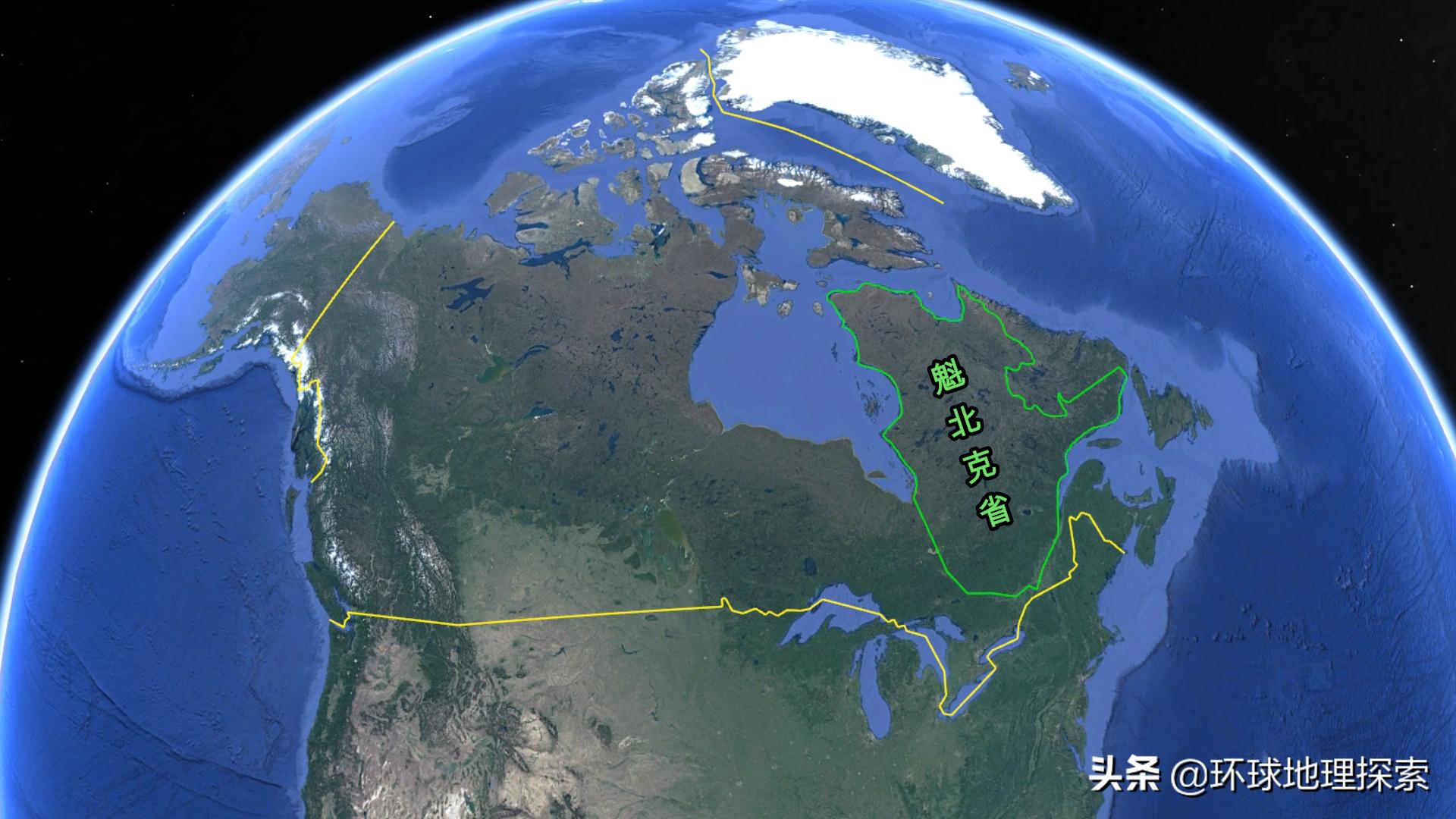 印度和加拿大英联邦国家,加拿大国家分布图