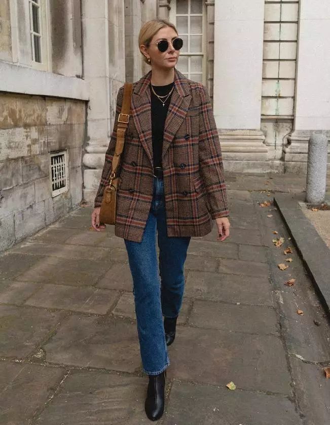 永不淘汰的格纹元素,格纹重塑经典复古摩登风强烈来袭