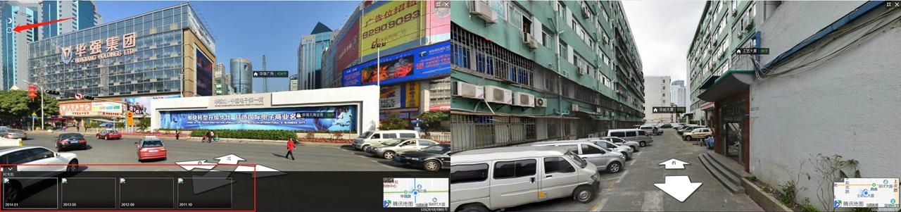 华强北步行街原貌,深圳华强北街景视频