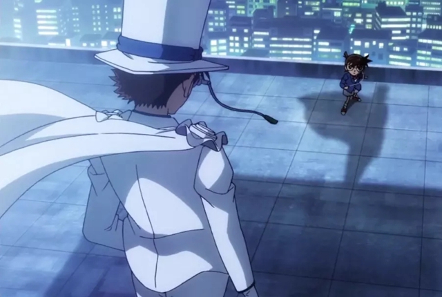 名侦探柯南基德蓝宝石,柯南从哪集知道基德的真实身份