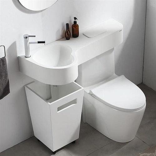 日本马桶和洗手盆一体的,日本智能马桶带节水洗手盆