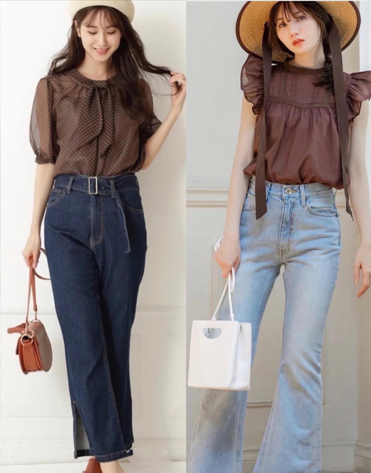 牛仔裤搭配风格夏天穿的,短牛仔裤怎么搭配才更好看夏季