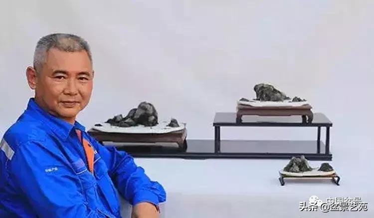 郭少波山水盆景,郭少波盆景