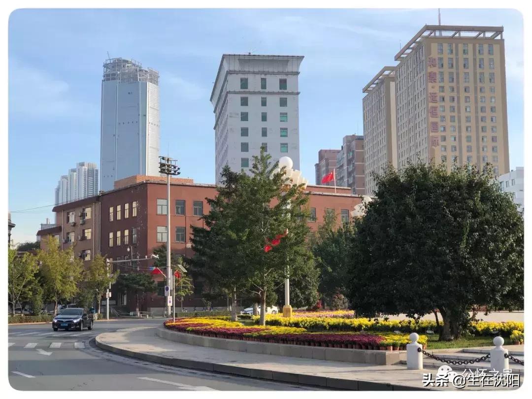 沈阳中山广场雕塑是谁建的,沈阳中山广场周围建筑群