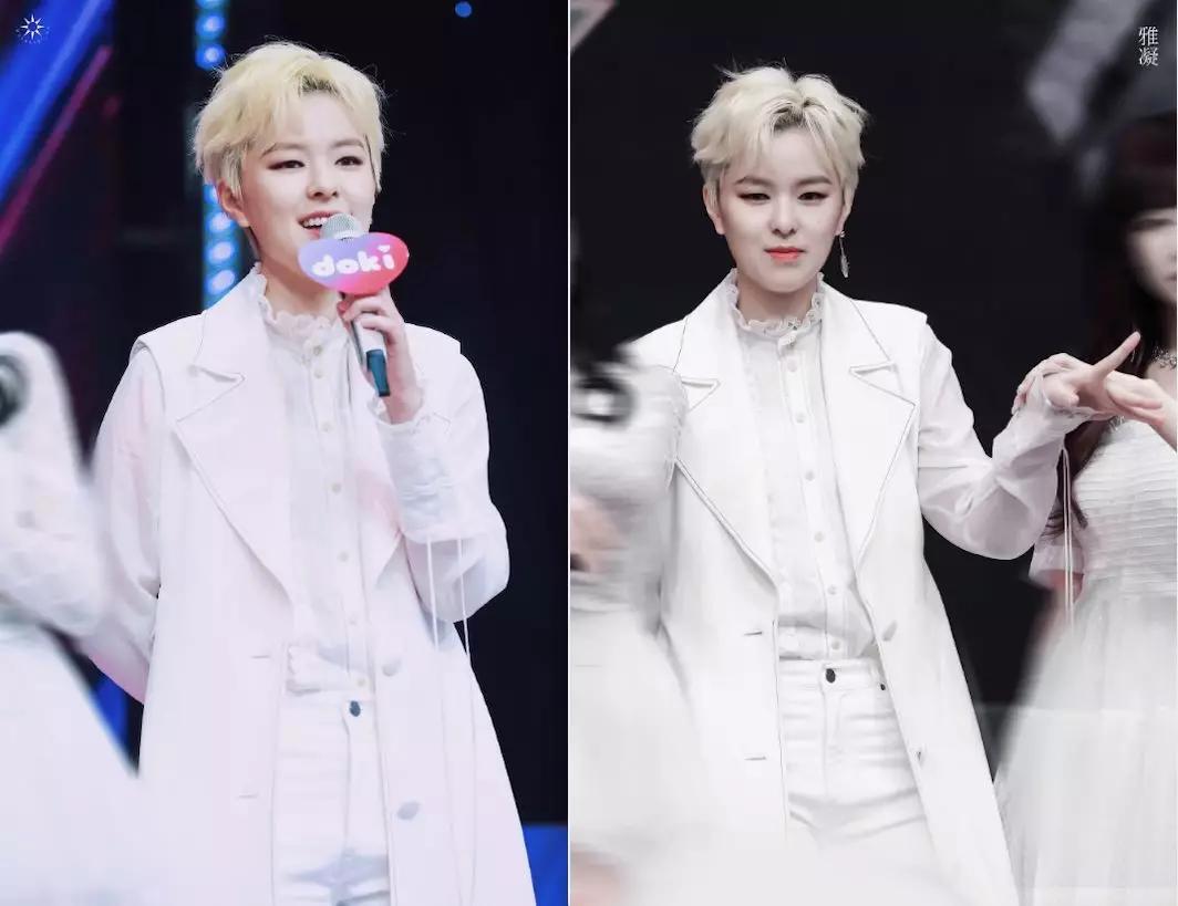 sunnee杨芸晴穿女装,sunnee杨芸晴短发