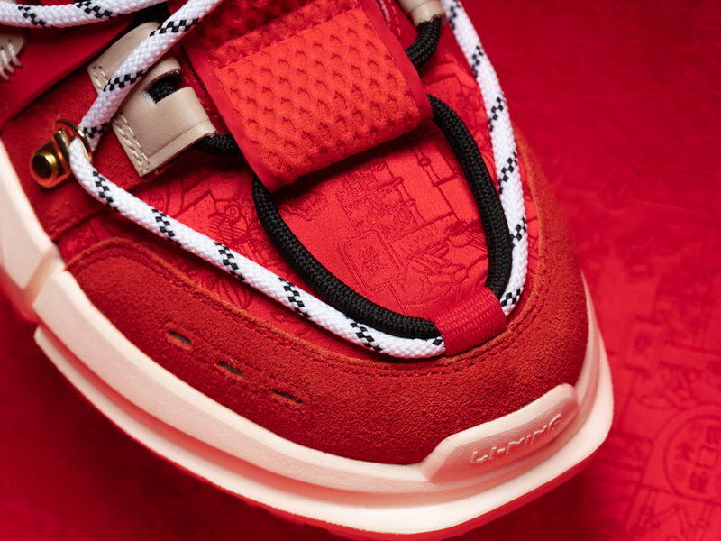 联名日本潮牌+丝绸材质李宁鞋款再秀中国风