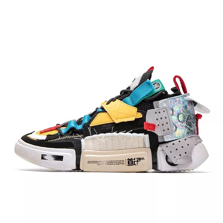 匹克新款休闲鞋曝光，设计撞脸悟道，强行解构风有点奇怪？