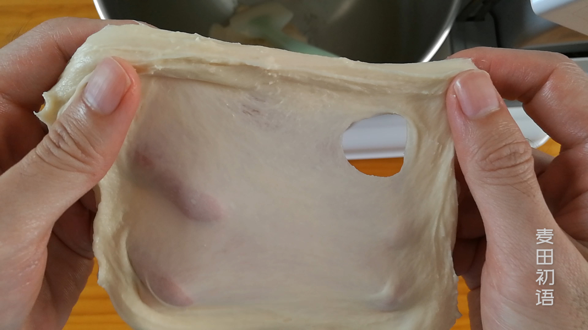 怎么去揉面才能出手套膜,用面机怎么揉面才能揉出手套膜