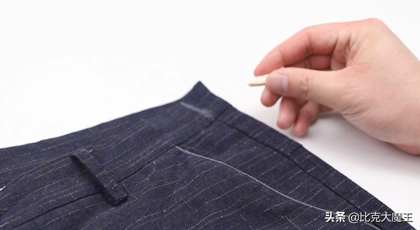 裤子裤腰大了不要扔！不用剪不用拆，教你轻松收裤腰，方法太棒了