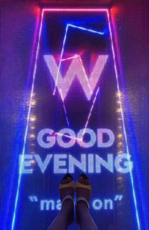 香港w酒店壮美客房,入住的香港酒店