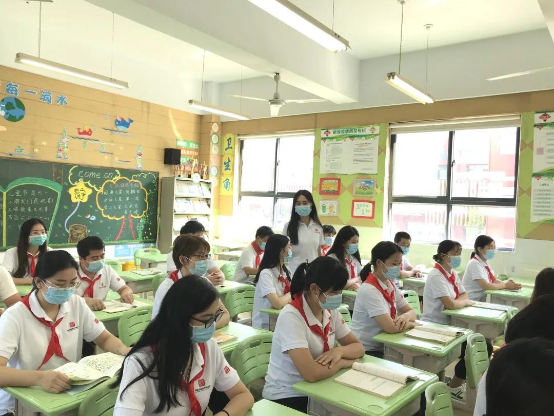 郑东新区永平路小学2021年秋季返校开学暨疫情应急处置演练