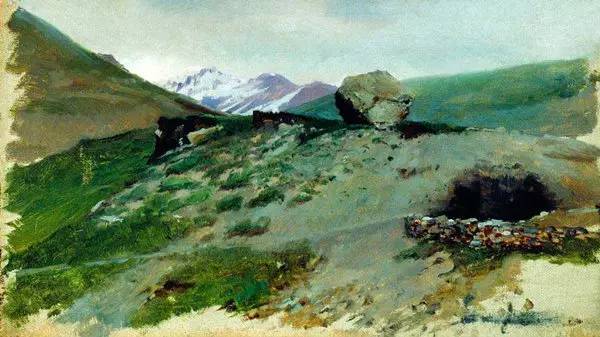 二年级画风景画教程,画风景画教程