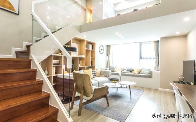 45米挑高式公寓小户型,45平复式公寓一厅2卫