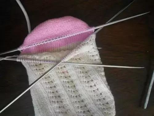 最简单的棒针袜子,棒针袜子教程粗毛线