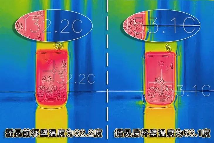 保温杯摇一摇变暖手宝,可以当暖手宝的保温杯