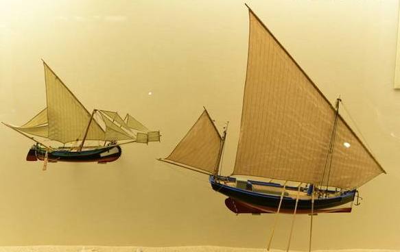 船帆发展的历史,船形八面风的原理