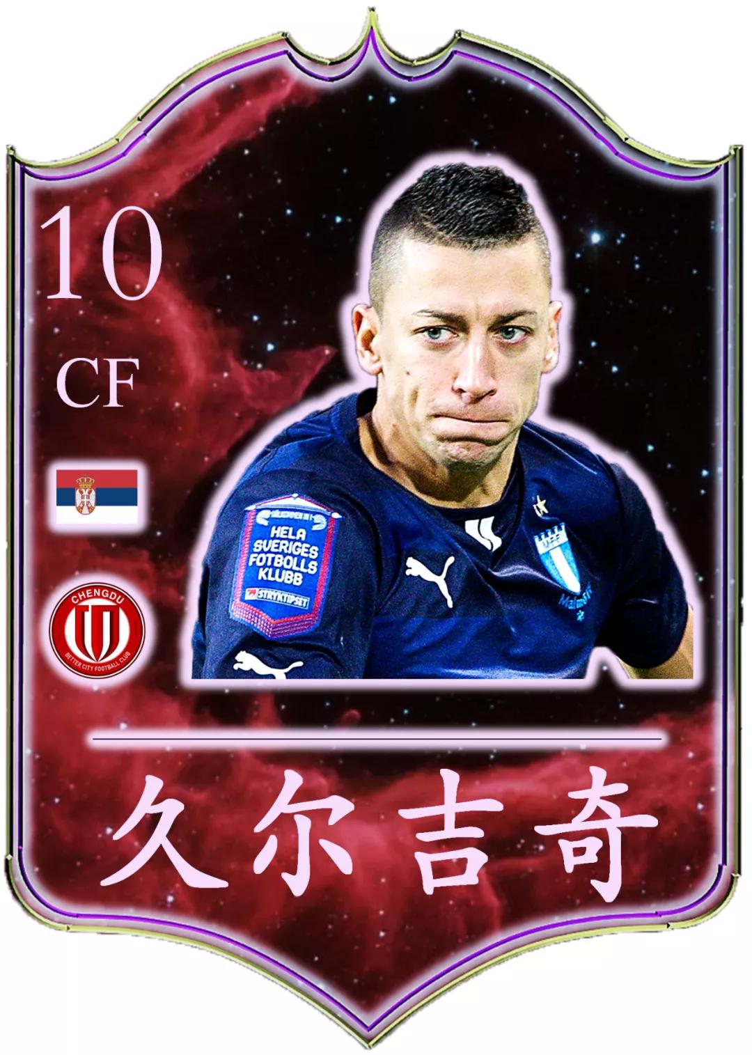 久尔吉奇小传丨塞国脚欧联杯梅开二度，哈马比坏男孩罢训投蓉