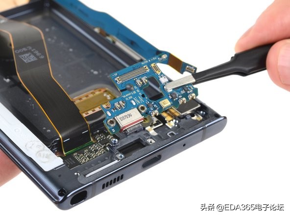 三星note10+5g版拆箱,三星note10+5g扬声器更换