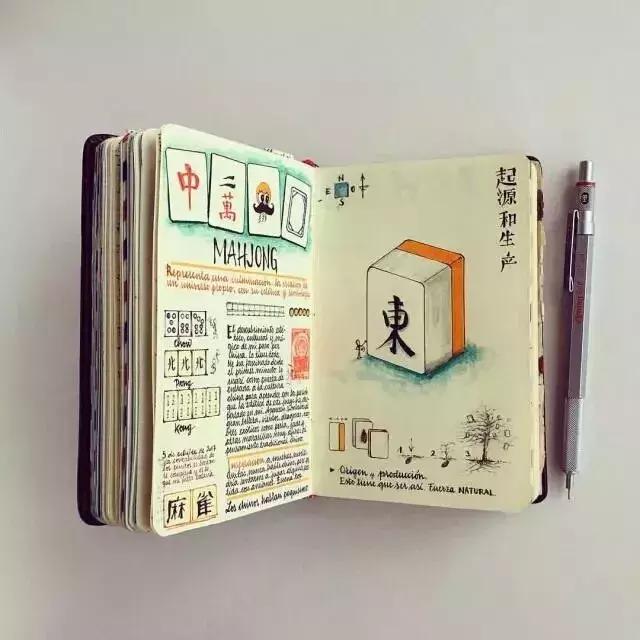 如何用手账本做一篇漂亮的手账,青春专属手帐