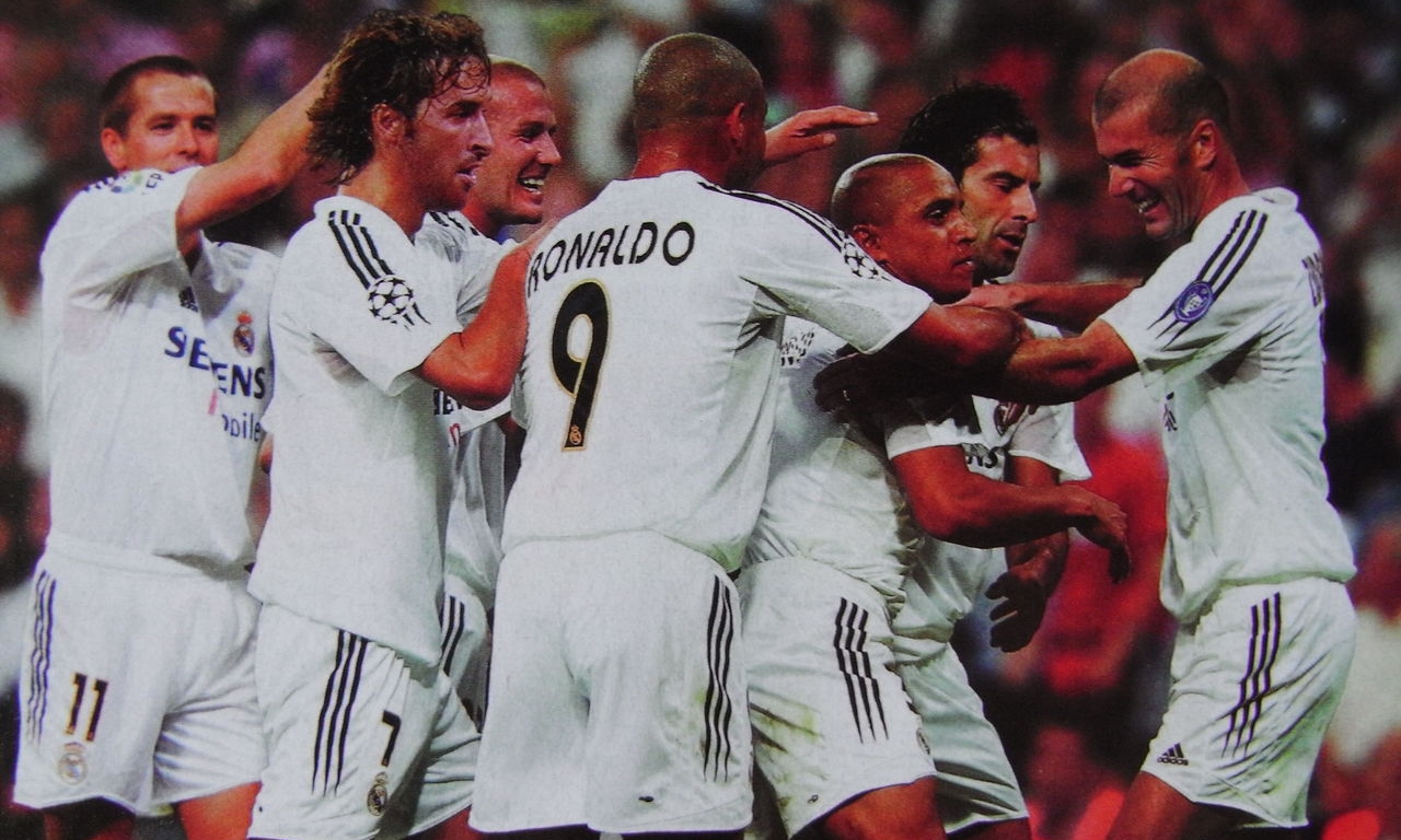 皇马历史最佳阵容一二三阵,皇马21世纪足球最佳阵容