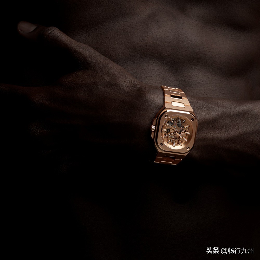 移不开目光！柏莱士BellRossBR05SKELETONGOLD全金表款