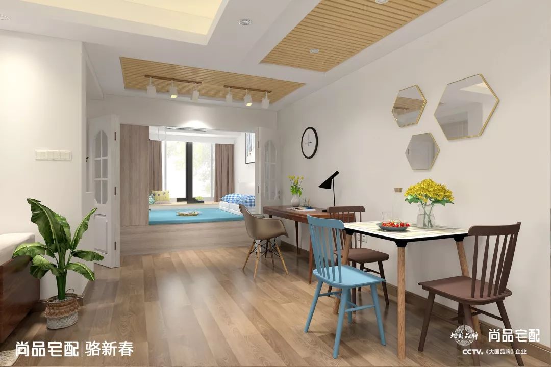 小房间榻榻米带吧台,小户型榻榻米上床下柜一体