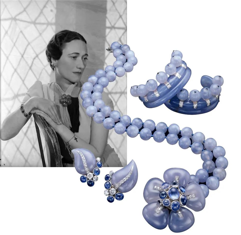 温莎公爵夫人珠宝归谁,温莎公爵夫人珠宝收藏