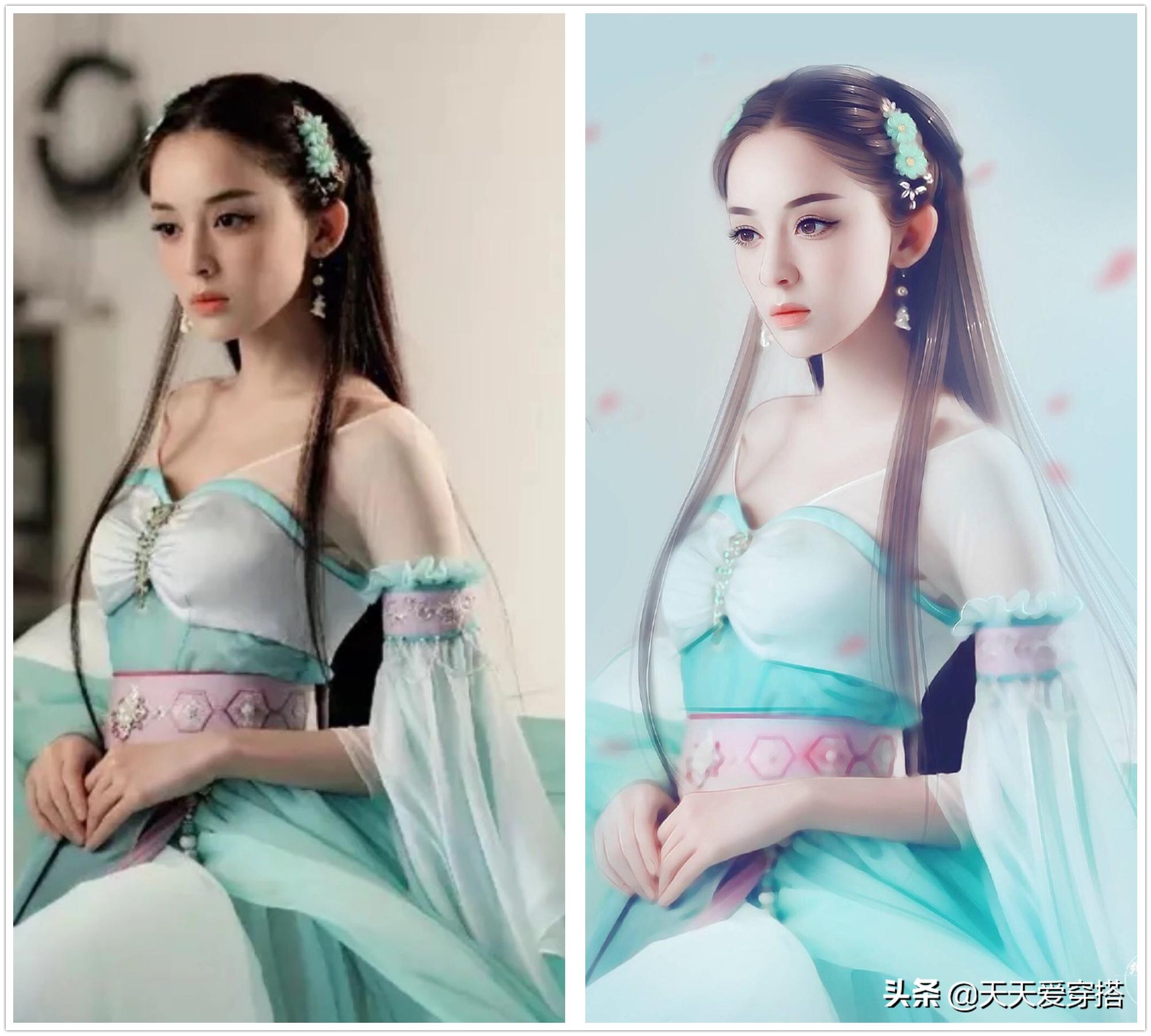 古装精美图刘亦菲,赵丽颖杨紫热巴杨幂唐嫣