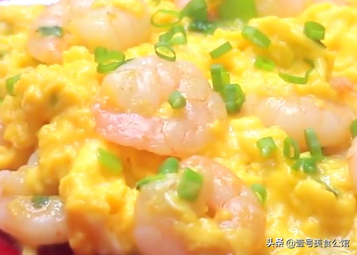 虾仁炒蛋最好吃的做法,家常虾仁炒蛋最正宗的做法